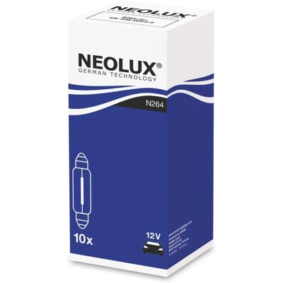 NEOLUX VW/Audi/Mercedes Lampada secondaria 12V 10W - Lampadina NEOLUX VW/Audi/Mercedes Lampada secondaria 12V 10W - Lampadina