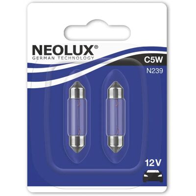 Neolux N239 Lâmpada Padrão C5W - Luz Interior e Estacionamento Neolux N239 Lâmpada Padrão C5W - Luz Interior e Estacionamento