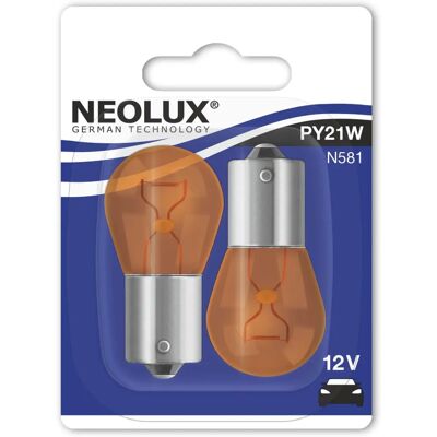 Neolux 12V 21W Lâmpada de Carro Laranja - Pack de 2 Neolux 12V 21W Lâmpada de Carro Laranja - Pack de 2