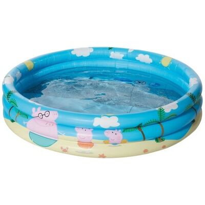 Happy People Peppa Pig Aufblasbarer Pool - 100x23 cm Kinderpool Happy People Peppa Pig Aufblasbarer Pool - 100x23 cm Kinderpool