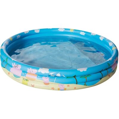 Happy People Peppa Pig Aufblasbarer Pool - 3 Ringe, 150cm Happy People Peppa Pig Aufblasbarer Pool - 3 Ringe, 150cm