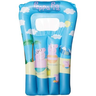 Happy People Peppa Pig Opblaasbare Matras - Kinderbed met kijkraam Happy People Peppa Pig Opblaasbare Matras - Kinderbed met kijkraam