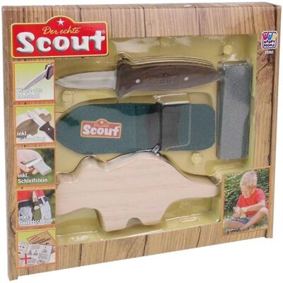 Happy People Scout Schnitz-Set - Holzschnitzset für Kinder Happy People Scout Schnitz-Set - Holzschnitzset für Kinder