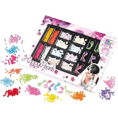 HAPPY PEOPLE Perlen-Set mehrfarbig - Perlen-Set HAPPY PEOPLE Perlen-Set mehrfarbig - Perlen-Set