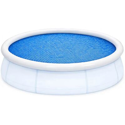 HAPPY PEOPLE - Solarplane - Blau - Ø420 cm - Poolabdeckplane HAPPY PEOPLE - Solarplane - Blau - Ø420 cm - Poolabdeckplane