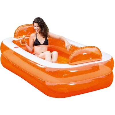 Piscina Inflable Naranja - Happy People Piscina Inflable Naranja - Happy People