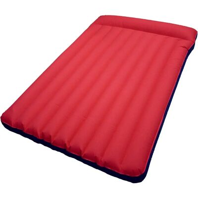 Happy People Matelas Gonflable Double Unisexe - Matelas avec Revêtement en Microfibre Happy People Matelas Gonflable Double Unisexe - Matelas avec Revêtement en Microfibre