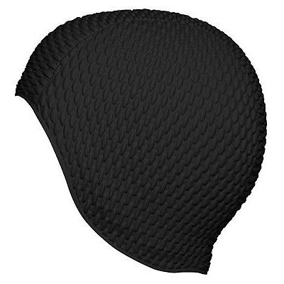 Bonnet de Bain à Bulles Fashy Noir - Imperméable Bonnet de Bain à Bulles Fashy Noir - Imperméable