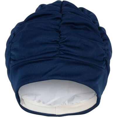 Bonnet de Natation en Tissu Plissé Fashy Marine - Bonnet de Natation - Publicité Bonnet de Natation en Tissu Plissé Fashy Marine - Bonnet de Natation - Publicité