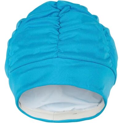Bonnet de Natation Unisexe en Tissu Plissé Fashy Bonnet de Natation Unisexe en Tissu Plissé Fashy