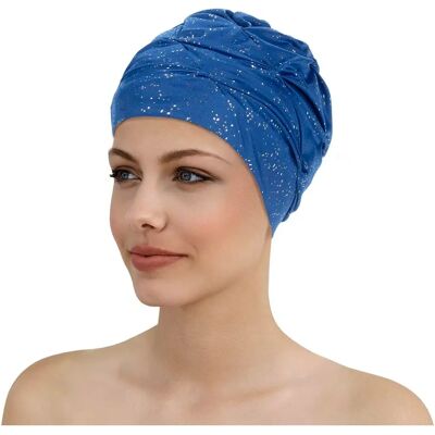 Bonnet de bain Fashy Sparkle Tissu - Bleu royal - Bonnet de bain - Publicité Bonnet de bain Fashy Sparkle Tissu - Bleu royal - Bonnet de bain - Publicité