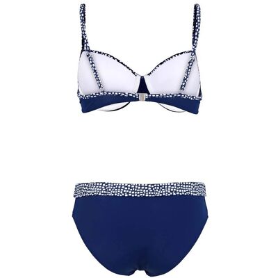 Fashy Bikini 23795 Azul y Blanco - Biquini Fashy Bikini 23795 Azul y Blanco - Biquini