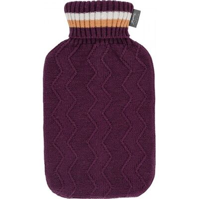 Fashy 635468 Housse pour bouteille d'eau chaude - Bordeaux - 2L Fashy 635468 Housse pour bouteille d'eau chaude - Bordeaux - 2L
