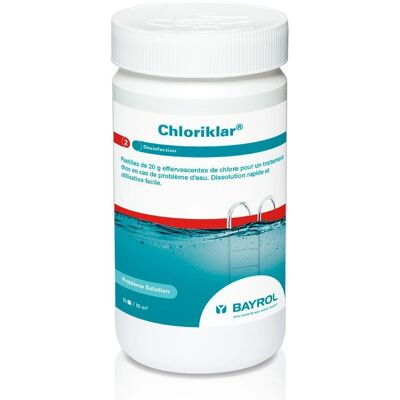 Bayrol Chloriklar - Schnelle lösliche Schockchlorstopfen Bayrol Chloriklar - Schnelle lösliche Schockchlorstopfen
