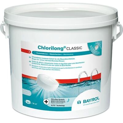 Bayrol Chlorilong Classic - Langsame Chlortabletten für Pools Bayrol Chlorilong Classic - Langsame Chlortabletten für Pools