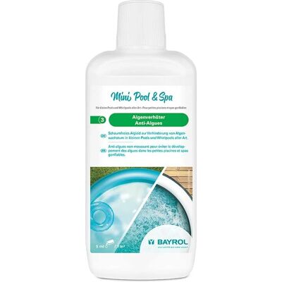 Bayrol Easy Pool & Spa Anti-algues - Prévention pour petits piscines - Publicité Bayrol Easy Pool & Spa Anti-algues - Prévention pour petits piscines - Publicité