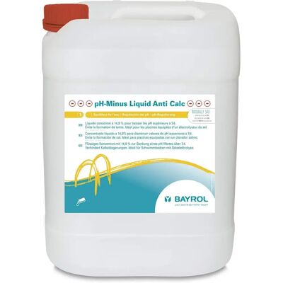 Bayrol pH-Minus Flüssiges Anti Calc für Salzwasserpools Bayrol pH-Minus Flüssiges Anti Calc für Salzwasserpools