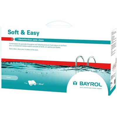 Bayrol - Komplettbehandlung mit aktivem Sauerstoff 4,48 kg - Soft & Easy 20 - Poolbehandlung Bayrol - Komplettbehandlung mit aktivem Sauerstoff 4,48 kg - Soft & Easy 20 - Poolbehandlung