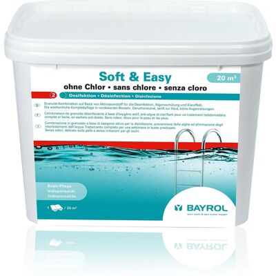 Bayrol Soft & Easy 4,48 kg - Traitement complet piscine - Publicité Bayrol Soft & Easy 4,48 kg - Traitement complet piscine - Publicité