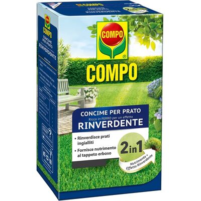 Compo Marca Modello - Fertilizzante prato con ferro - 3kg Compo Marca Modello - Fertilizzante prato con ferro - 3kg