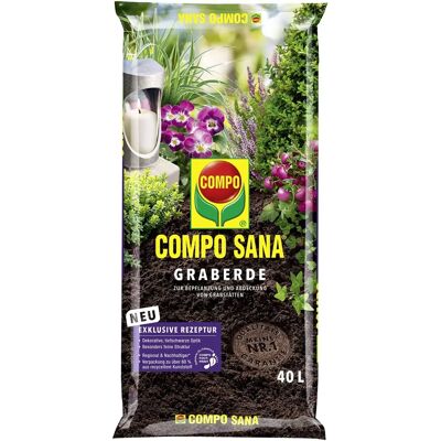 Terre de Tombe Compo SANA - 40L Terre de Jardin pour Tombes - Publicité Terre de Tombe Compo SANA - 40L Terre de Jardin pour Tombes - Publicité