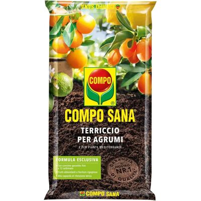 Compo Sana Terriccio Agrumi 20L - Miscela di terriccio Compo Sana Terriccio Agrumi 20L - Miscela di terriccio