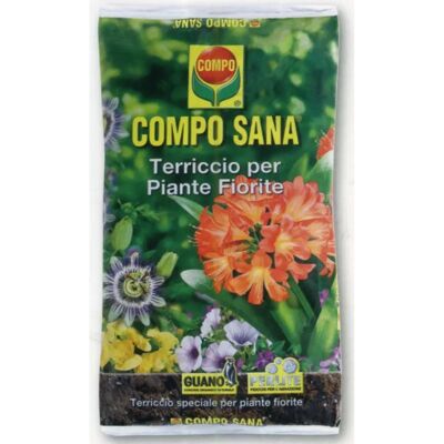 Terriccio Compo Sana - Fertilizzante Organico per Piante Fiorite - 20L Terriccio Compo Sana - Fertilizzante Organico per Piante Fiorite - 20L