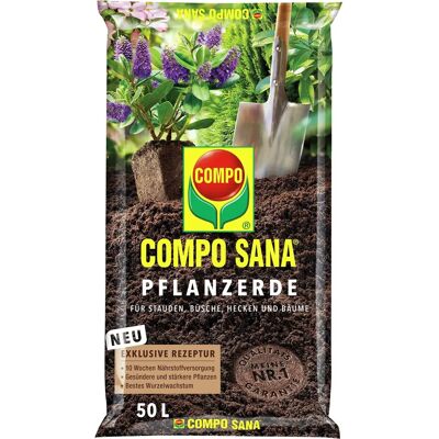 Compo GmbH COMPO SANA Blumenerde - 50 Liter, Bio Compo GmbH COMPO SANA Blumenerde - 50 Liter, Bio