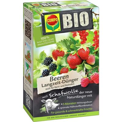 COMPO BIO Hosszú Távú Organikus Műtrágya Juhgyapjúval - 750g COMPO BIO Hosszú Távú Organikus Műtrágya Juhgyapjúval - 750g