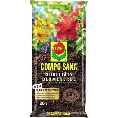 Compo GmbH - Terreau COMPO SANA - Qualité supérieure - 20L - Publicité Compo GmbH - Terreau COMPO SANA - Qualité supérieure - 20L - Publicité