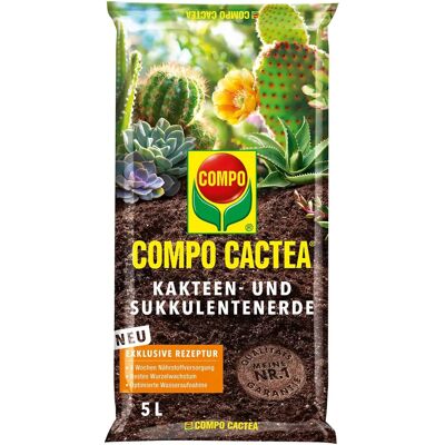 COMPO CACTEA Kakteen- und Sukkulentenerde - 5 Liter COMPO CACTEA Kakteen- und Sukkulentenerde - 5 Liter