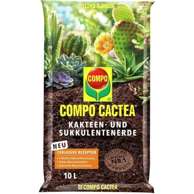 COMPO CACTEA Kakteen- und Sukkulentenerde - 10 Liter COMPO CACTEA Kakteen- und Sukkulentenerde - 10 Liter