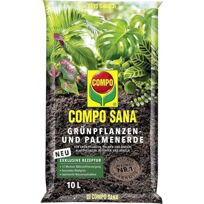 COMPO SANA Zöld Növények és Pálmák Talaja - Föld COMPO SANA Zöld Növények és Pálmák Talaja - Föld