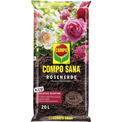 Terriccio rosa COMPO SANA - 20L - Fertilizzante organico Terriccio rosa COMPO SANA - 20L - Fertilizzante organico
