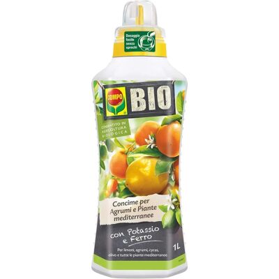 Concime Biologico Compo per Agrumi e Piante Mediterranee - 1L Concime Biologico Compo per Agrumi e Piante Mediterranee - 1L