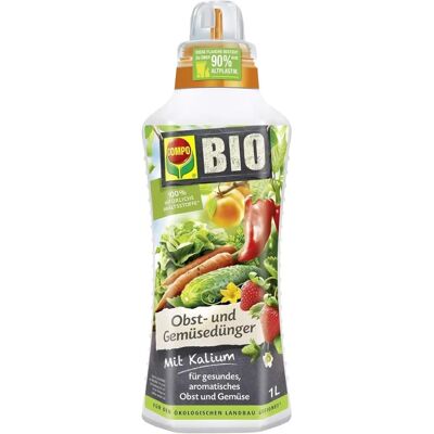 COMPO Organisches Dünger für Obst & Gemüse - 1L COMPO Organisches Dünger für Obst & Gemüse - 1L