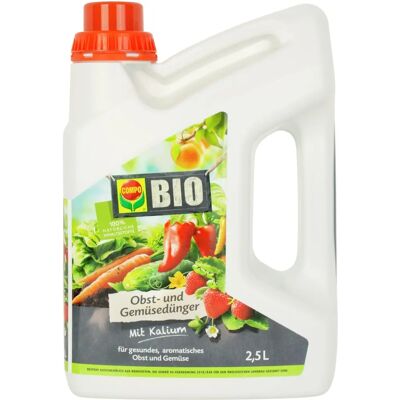 COMPO Bio-Dünger 2,5L - Obst & Gemüse COMPO Bio-Dünger 2,5L - Obst & Gemüse