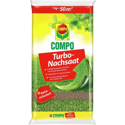 COMPO Turbo Nachsaat - Rasensamen - 1kg COMPO Turbo Nachsaat - Rasensamen - 1kg