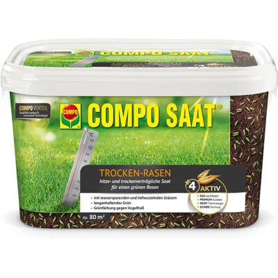 COMPO SAAT Trocken-Rasen 2 kg - Rasensamen COMPO SAAT Trocken-Rasen 2 kg - Rasensamen