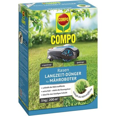 COMPO Langzeitrasendünger - für Rasenroboter, 5 kg COMPO Langzeitrasendünger - für Rasenroboter, 5 kg