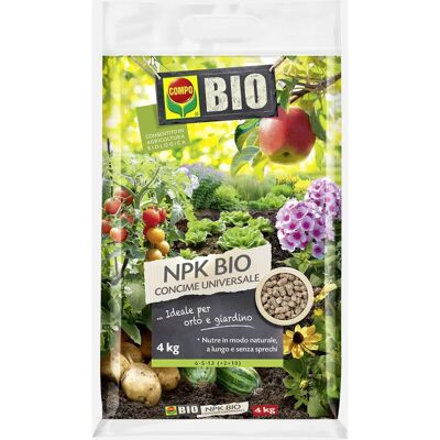 Compo NPK Bio Fertilizzante - Concime organico per giardino Compo NPK Bio Fertilizzante - Concime organico per giardino