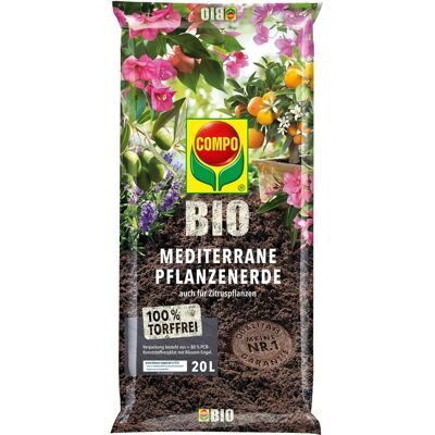 Compo GmbH - COMPO BIO Mediterrane Pflanzenerde - Organisch, 20L Compo GmbH - COMPO BIO Mediterrane Pflanzenerde - Organisch, 20L