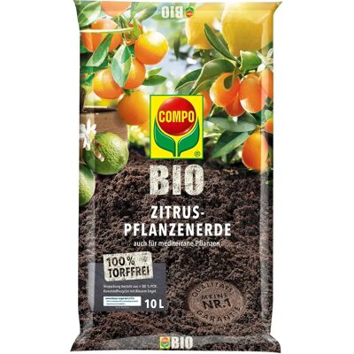 COMPO BIO Zitruspflanzenerde torffrei, 10 Liter COMPO BIO Zitruspflanzenerde torffrei, 10 Liter