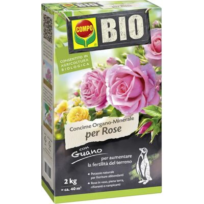 Engrais Bio pour Roses Compo - 2KG - Publicité Engrais Bio pour Roses Compo - 2KG - Publicité