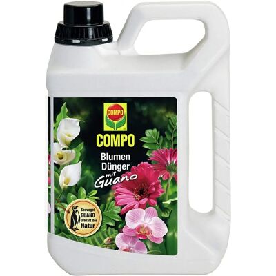 COMPO Blumen-Dünger mit Guano - 2,5L - Dünger COMPO Blumen-Dünger mit Guano - 2,5L - Dünger