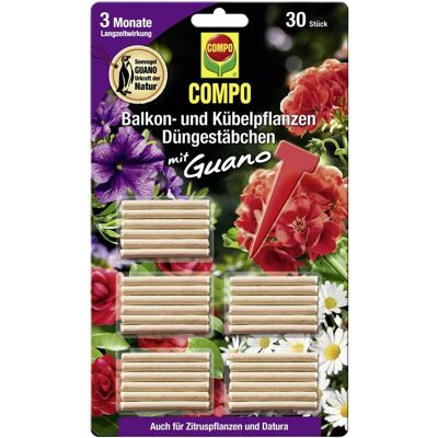 Compo GmbH COMPO Bâtonnets d'engrais pour balcon et plantes - 30 pièces - Publicité Compo GmbH COMPO Bâtonnets d'engrais pour balcon et plantes - 30 pièces - Publicité