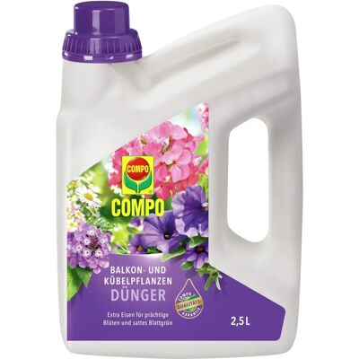 COMPO Balkon- und Kübelpflanzendünger - 2,5L COMPO Balkon- und Kübelpflanzendünger - 2,5L