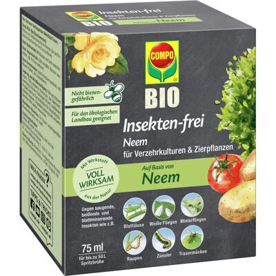 COMPO Marke Insekten-frei Neem 75 ml - Insektizid COMPO Marke Insekten-frei Neem 75 ml - Insektizid