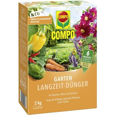 Compo GmbH COMPO Garden Hosszú távú kertészeti műtrágya - 2 kg Compo GmbH COMPO Garden Hosszú távú kertészeti műtrágya - 2 kg