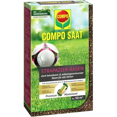 COMPO SAAT Strapazier-Rasen 1 kg - 50 m² - Rasensamen COMPO SAAT Strapazier-Rasen 1 kg - 50 m² - Rasensamen